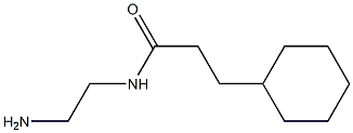 N-(2-aminoethyl)-3-cyclohexylpropanamide Structure