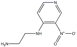 N-(2-aminoethyl)-3-nitropyridin-4-amine Structure