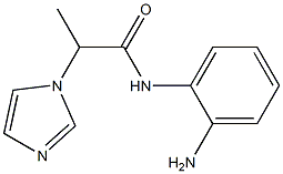 N-(2-aminophenyl)-2-(1H-imidazol-1-yl)propanamide Structure