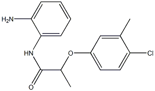 N-(2-aminophenyl)-2-(4-chloro-3-methylphenoxy)propanamide Structure