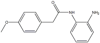 N-(2-aminophenyl)-2-(4-methoxyphenyl)acetamide Struktur