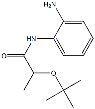 N-(2-aminophenyl)-2-(tert-butoxy)propanamide,,结构式