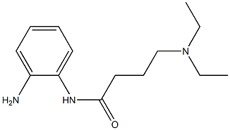 N-(2-aminophenyl)-4-(diethylamino)butanamide,,结构式