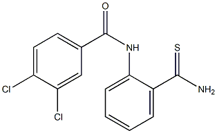 N-(2-carbamothioylphenyl)-3,4-dichlorobenzamide