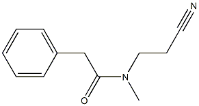 N-(2-cyanoethyl)-N-methyl-2-phenylacetamide