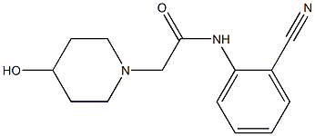 N-(2-cyanophenyl)-2-(4-hydroxypiperidin-1-yl)acetamide