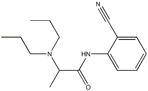 N-(2-cyanophenyl)-2-(dipropylamino)propanamide|