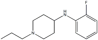 N-(2-fluorophenyl)-1-propylpiperidin-4-amine Structure