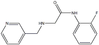 N-(2-fluorophenyl)-2-[(pyridin-3-ylmethyl)amino]acetamide