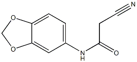 N-(2H-1,3-benzodioxol-5-yl)-2-cyanoacetamide