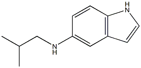 N-(2-methylpropyl)-1H-indol-5-amine 化学構造式