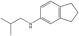  N-(2-methylpropyl)-2,3-dihydro-1H-inden-5-amine