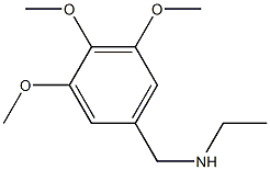 N-(3,4,5-trimethoxybenzyl)ethanamine Structure