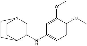 N-(3,4-dimethoxyphenyl)-1-azabicyclo[2.2.2]octan-3-amine