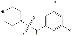 N-(3,5-dichlorophenyl)piperazine-1-sulfonamide Structure