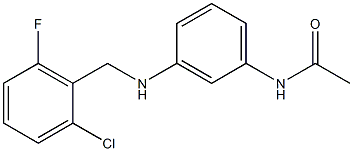 N-(3-{[(2-chloro-6-fluorophenyl)methyl]amino}phenyl)acetamide