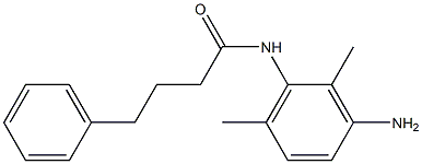 N-(3-amino-2,6-dimethylphenyl)-4-phenylbutanamide Structure