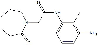 N-(3-amino-2-methylphenyl)-2-(2-oxoazepan-1-yl)acetamide