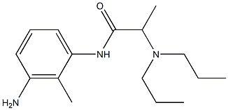 N-(3-amino-2-methylphenyl)-2-(dipropylamino)propanamide