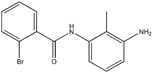 N-(3-amino-2-methylphenyl)-2-bromobenzamide Structure