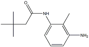 N-(3-amino-2-methylphenyl)-3,3-dimethylbutanamide Structure