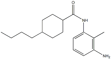 N-(3-amino-2-methylphenyl)-4-butylcyclohexane-1-carboxamide