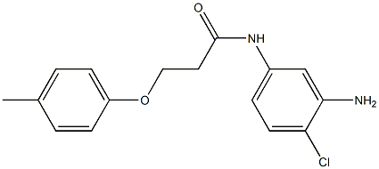 N-(3-amino-4-chlorophenyl)-3-(4-methylphenoxy)propanamide