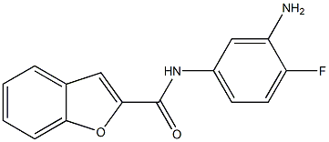 N-(3-amino-4-fluorophenyl)-1-benzofuran-2-carboxamide Structure