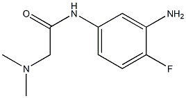 N-(3-amino-4-fluorophenyl)-2-(dimethylamino)acetamide