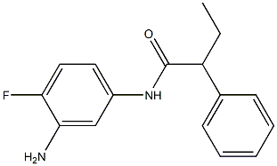 N-(3-amino-4-fluorophenyl)-2-phenylbutanamide|