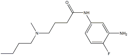  N-(3-amino-4-fluorophenyl)-4-[butyl(methyl)amino]butanamide