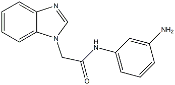 N-(3-aminophenyl)-2-(1H-benzimidazol-1-yl)acetamide