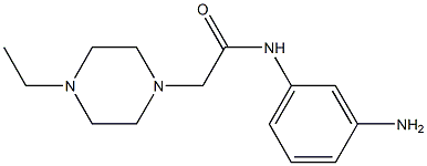 N-(3-aminophenyl)-2-(4-ethylpiperazin-1-yl)acetamide|