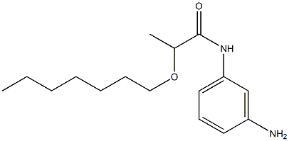N-(3-aminophenyl)-2-(heptyloxy)propanamide