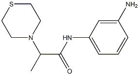 N-(3-aminophenyl)-2-(thiomorpholin-4-yl)propanamide|