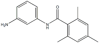 N-(3-aminophenyl)-2,4,6-trimethylbenzamide 结构式