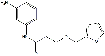  N-(3-aminophenyl)-3-(2-furylmethoxy)propanamide