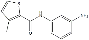 N-(3-aminophenyl)-3-methylthiophene-2-carboxamide Structure