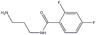 N-(3-aminopropyl)-2,4-difluorobenzamide Structure