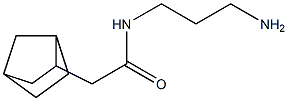 N-(3-aminopropyl)-2-bicyclo[2.2.1]hept-2-ylacetamide Structure