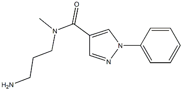  N-(3-aminopropyl)-N-methyl-1-phenyl-1H-pyrazole-4-carboxamide