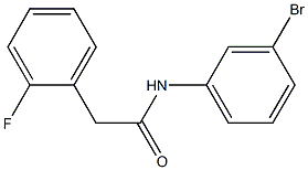 N-(3-bromophenyl)-2-(2-fluorophenyl)acetamide