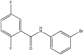  N-(3-溴苯基)-2,5-二氟苯甲酰胺