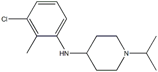  N-(3-chloro-2-methylphenyl)-1-(propan-2-yl)piperidin-4-amine