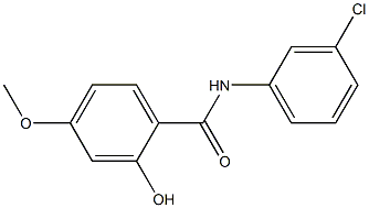  N-(3-chlorophenyl)-2-hydroxy-4-methoxybenzamide