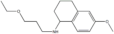 N-(3-ethoxypropyl)-6-methoxy-1,2,3,4-tetrahydronaphthalen-1-amine Structure