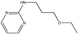 N-(3-ethoxypropyl)pyrimidin-2-amine Structure