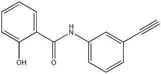 N-(3-ethynylphenyl)-2-hydroxybenzamide Structure