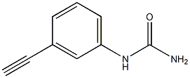 N-(3-ethynylphenyl)urea Struktur
