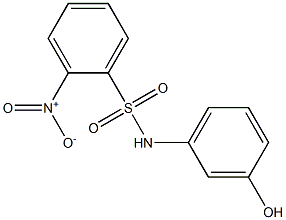N-(3-hydroxyphenyl)-2-nitrobenzene-1-sulfonamide
